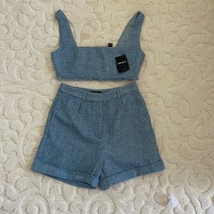 Forever 21 | two piece set | blue
